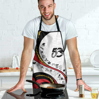 Papua New Guinea 50th Independence Anniversary Apron Special Style White Version - Polynesian Pride