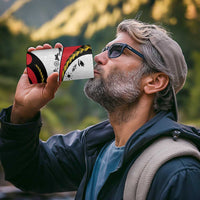 Papua New Guinea 50th Independence Anniversary 4 in 1 Can Cooler Tumbler Special Style White Version - Polynesian Pride