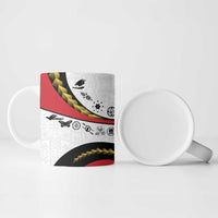 Papua New Guinea 50th Independence Anniversary Ceramic Mug Special Style White Version - Polynesian Pride