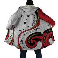 Papua New Guinea 50th Independence Anniversary Cloak Special Style White Version - Polynesian Pride