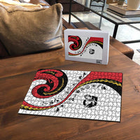 Papua New Guinea 50th Independence Anniversary Puzzle Special Style White Version - Polynesian Pride
