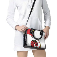 Papua New Guinea Independence Shoulder Handbag Special Style White Version LT05 - Polynesian Pride