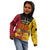 Personalized Papua New Guinea Independence Day Kid Hoodie Bird Of Paradise With Polynesian Pattern LT05 - Polynesian Pride