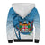 Personalized Fiji Sherpa Hoodie Coat Of Arms Tagimoucia With Fijian Tapa Pattern LT05 - Polynesian Pride