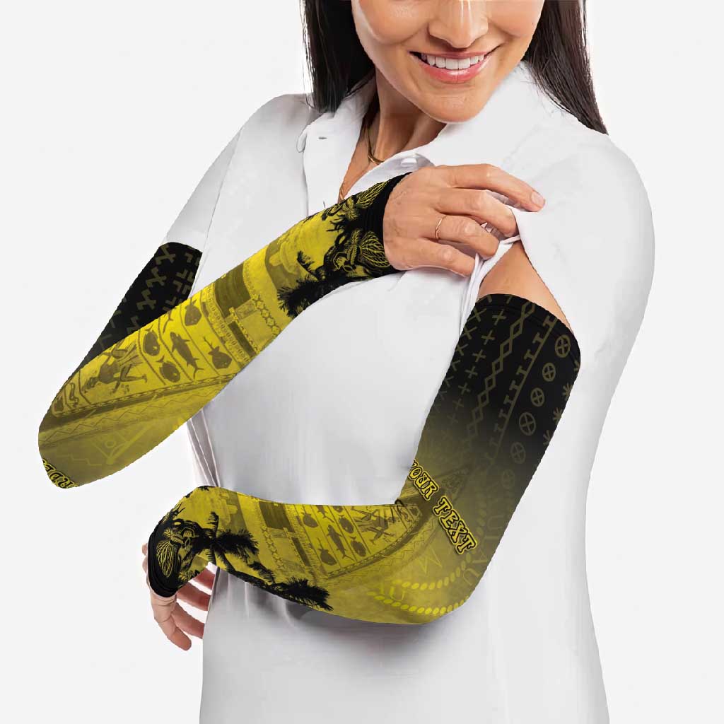 Palau Independence Day Arm Sleeves Palauan Tattoo Pattern LT05 - Polynesian Pride