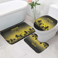 Palau Independence Day Bathroom Set Palauan Tattoo Pattern - Polynesian Pride