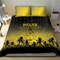 Palau Independence Day Bedding Set Palauan Tattoo Pattern LT05 - Polynesian Pride
