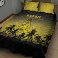 Palau Independence Day Quilt Bed Set Palauan Tattoo Pattern LT05 - Polynesian Pride