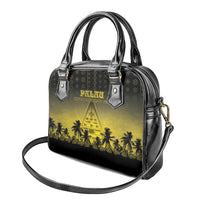 Palau Independence Day Shoulder Handbag Palauan Tattoo Pattern LT05 - Polynesian Pride