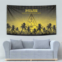 Palau Independence Day Tapestry Palauan Tattoo Pattern LT05 - Polynesian Pride