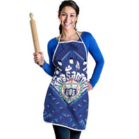 Toa Samoa Rugby Apron Samoan Pride With Tribal Pattern - Polynesian Pride