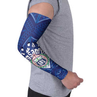 Toa Samoa Rugby Custom Arm Sleeves Samoan Pride With Tribal Pattern LT05 - Polynesian Pride