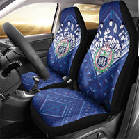Toa Samoa Rugby Car Seat Cover Samoan Pride With Tribal Pattern LT05 - Polynesian Pride