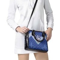 Toa Samoa Rugby Shoulder Handbag Samoan Pride With Tribal Pattern LT05 - Polynesian Pride