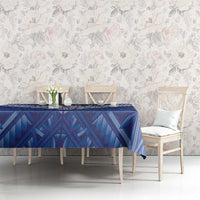 Toa Samoa Rugby Tablecloth Samoan Pride With Tribal Pattern LT05 - Polynesian Pride