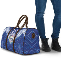 Toa Samoa Rugby Travel Bag Samoan Pride With Tribal Pattern - Polynesian Pride