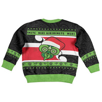 New Zealand Funny Christmas Kid Ugly Christmas Sweater Maori Tiki LT05 - Polynesian Pride
