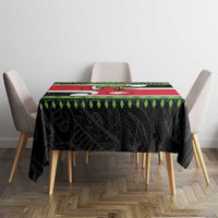 New Zealand Funny Christmas Tablecloth Maori Tiki LT05 - Polynesian Pride