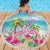 Hawaii Christmas Beach Blanket Deck The Palms Holiday Flamingos