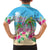 Hawaii Christmas Hawaiian Shirt Deck The Palms Holiday Flamingos