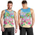 Hawaii Christmas Men Tank Top Deck The Palms Holiday Flamingos