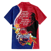 Guam Martin Luther King Jr Day Family Matching Tank Maxi Dress and Hawaiian Shirt LT05 - Polynesian Pride