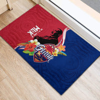 Guam Martin Luther King Jr Day Rubber Doormat LT05 - Polynesian Pride