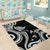 Hawaii Manta Ray Area Rug Polynesian Art Tattoo