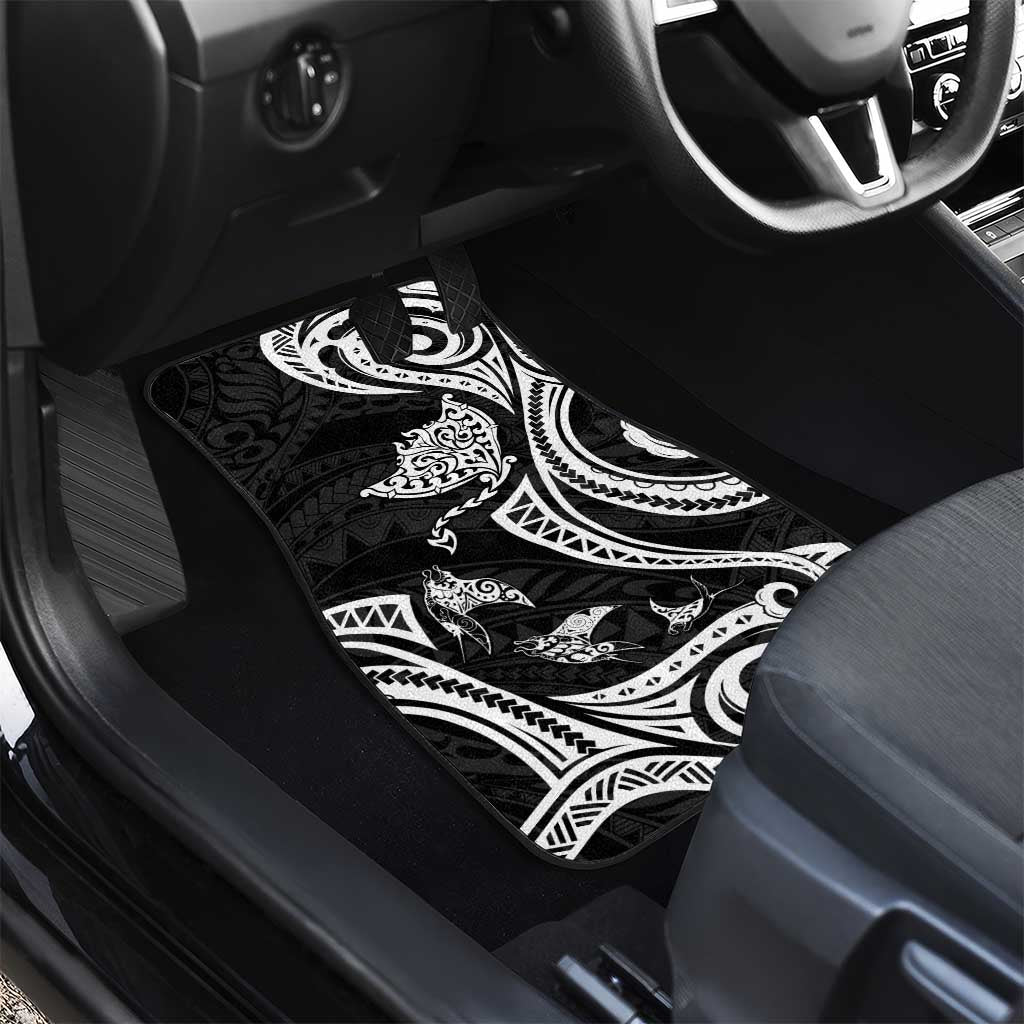 Hawaii Manta Ray Car Mats Polynesian Art Tattoo