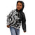 Hawaii Manta Ray Kid Hoodie Polynesian Art Tattoo