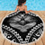 Hawaiian Hawk Beach Blanket Polynesian Pattern Style