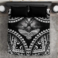 Hawaiian Hawk Bedding Set Polynesian Pattern Style
