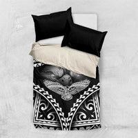Hawaiian Hawk Bedding Set Polynesian Pattern Style