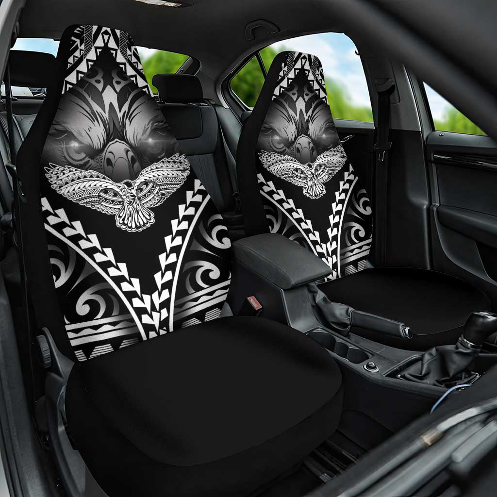 Hawaiian Hawk Car Seat Cover Polynesian Pattern Style