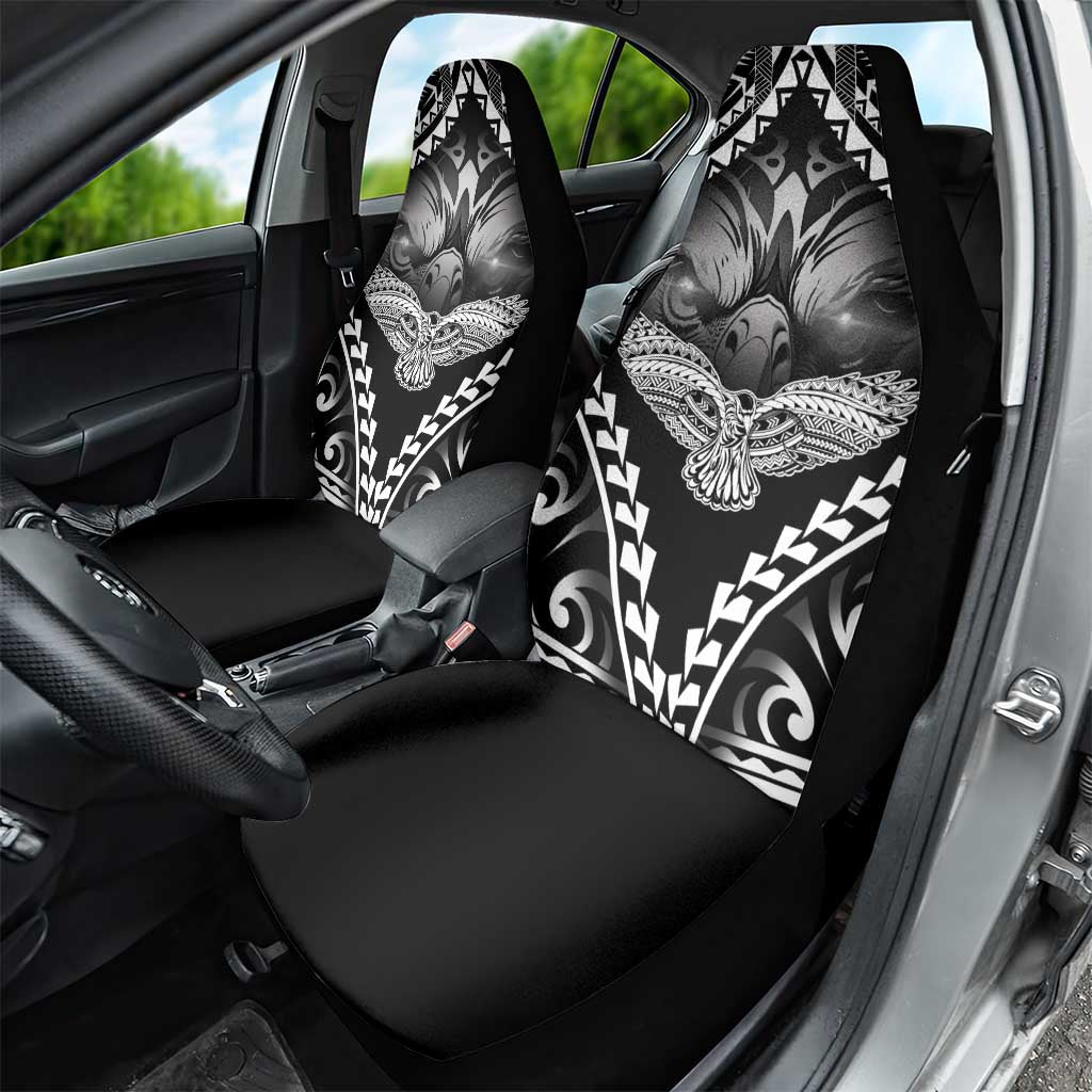 Hawaiian Hawk Car Seat Cover Polynesian Pattern Style