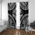 Hawaiian Hawk Window Curtain Polynesian Pattern Style