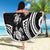 Hawaii Ohana Means Family Beach Blanket Sea Turtle Polynesian Style