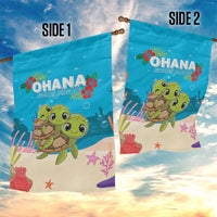 Ohana Hawaii Garden Flag Kawaii Family Turtle LT05 - Polynesian Pride