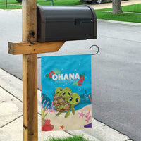 Ohana Hawaii Garden Flag Kawaii Family Turtle LT05 - Polynesian Pride