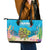 Ohana Hawaii Leather Tote Bag Kawaii Family Turtle