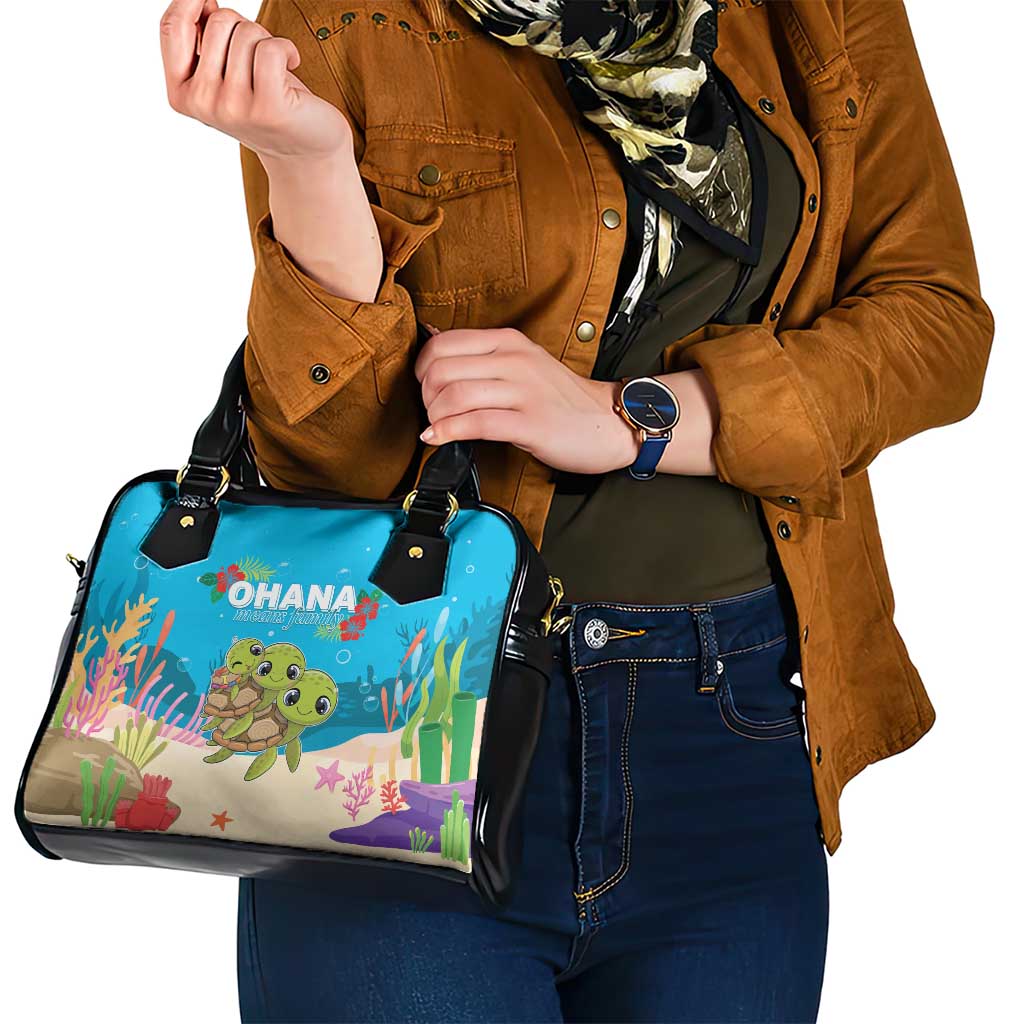 Ohana Hawaii Shoulder Handbag Kawaii Family Turtle