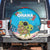 Ohana Hawaii Spare Tire Cover Kawaii Family Turtle