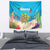 Ohana Hawaii Tapestry Kawaii Family Turtle