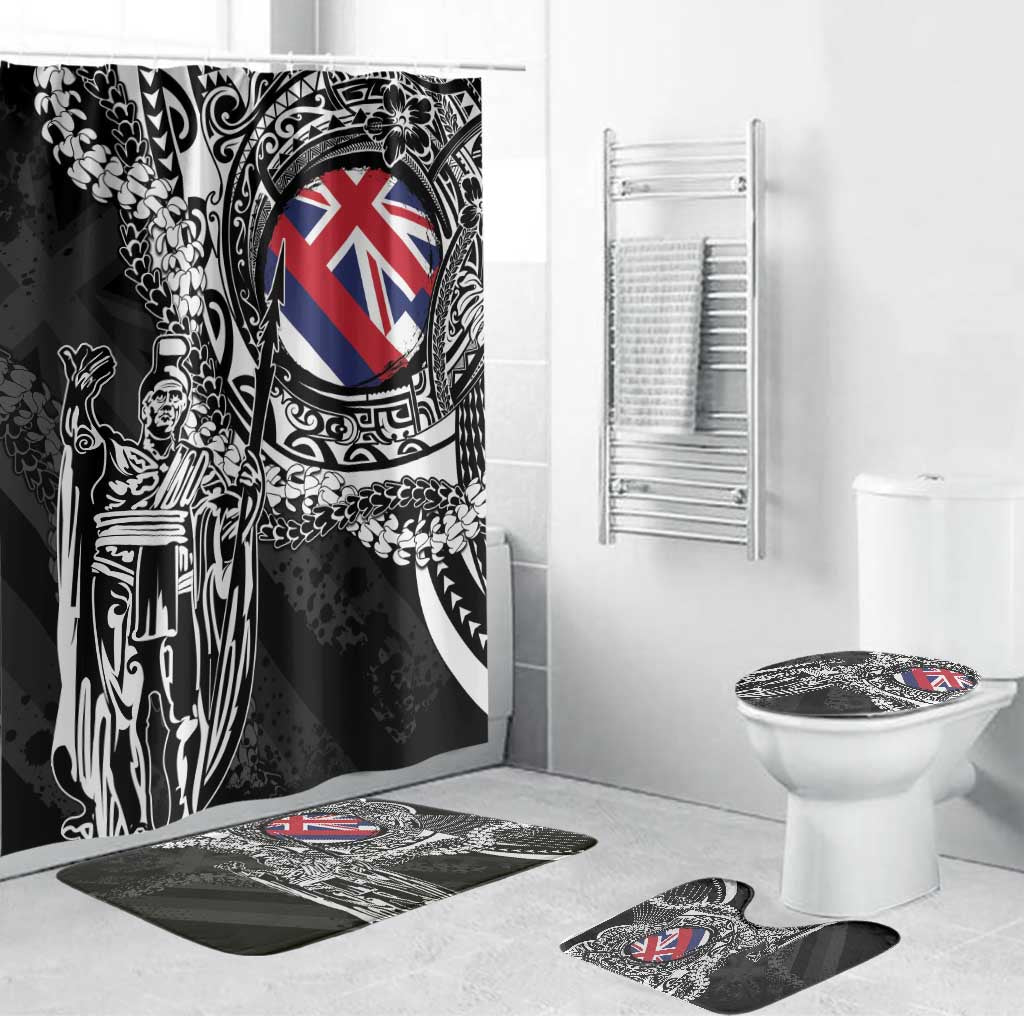 Hawaii King Flag Bathroom Set Hawaiian Maile Lei - Polynesian Pride