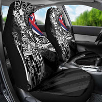 Hawaii King Flag Car Seat Cover Hawaiian Maile Lei - Polynesian Pride