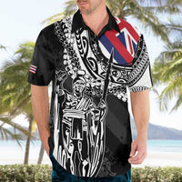 Hawaii King Flag Hawaiian Shirt Hawaiian Maile Lei - Polynesian Pride