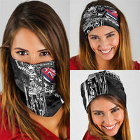 Hawaii King Flag Neck Gaiter Hawaiian Maile Lei - Polynesian Pride