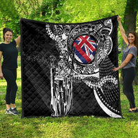 Hawaii King Flag Quilt Hawaiian Maile Lei - Polynesian Pride