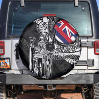 Hawaii King Flag Spare Tire Cover Hawaiian Maile Lei - Polynesian Pride