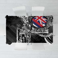 Hawaii King Flag Tablecloth Hawaiian Maile Lei - Polynesian Pride